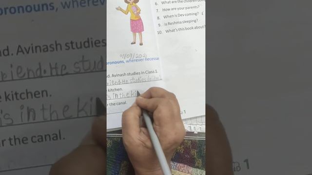 Class 1ll English Language ll Lesson 7ll Pronouns ll Topic - Rewrite the sentence using pronouns смотреть онлайн