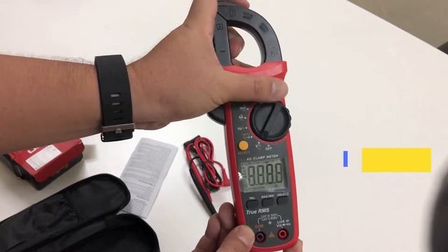 UNI-T UT202A+ Clamp Meter open box (with capactance measurement) смотреть онлайн