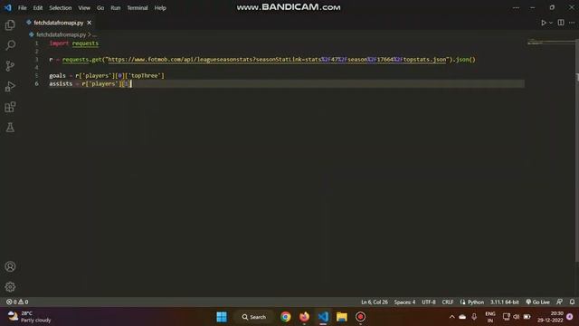 Extract data from any website using api in python смотреть онлайн
