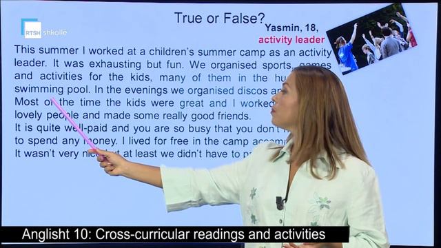 Anglisht 10 - Cross curricular readings and activities смотреть онлайн