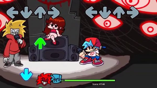 Против Red! ФНФ мод!