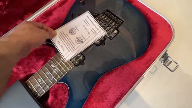 Ibanez J Custom RG8527Z unboxing смотреть онлайн