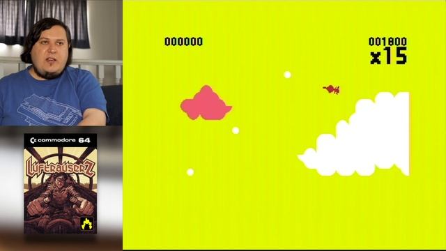LuftrauserZ (Luftrausers demake) on Commodore 64 - Rob Plays смотреть онлайн