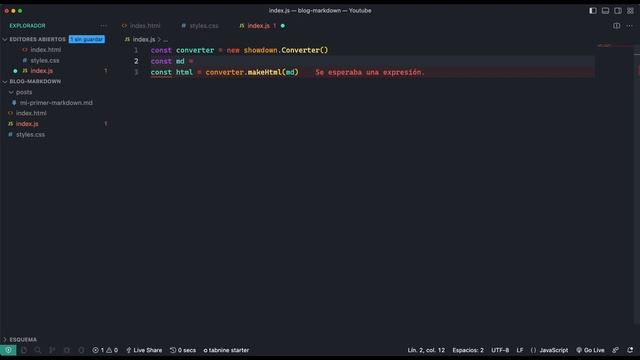 ?? APRENDE cómo CONVERTIR MARKDOWN a HTML con JAVASCRIPT: Guía paso a paso смотреть онлайн