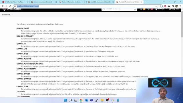 How to get List of Environment variables in Jenkins ?| EP 14 | Used in Automation | Jenkins Tutoria смотреть онлайн