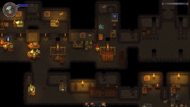 Укрепил лагерь беженцев ► GRAVEYARD KEEPER - GAME OF CRONE и STRANGER SINS ► #18 смотреть онлайн