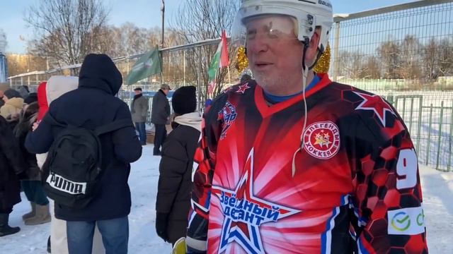 Видеосюжет Ильи Герасимова о хоккейном матче смотреть онлайн