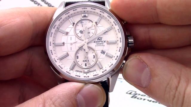 Часы Casio EDIFICE EFB-302JL-7A - видео обзор от PresidentWatches.Ru смотреть онлайн