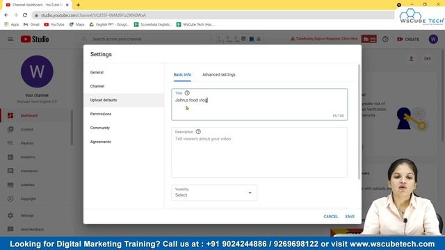 YouTube Upload Default Settings: Set Description, Tags & More by Default смотреть онлайн