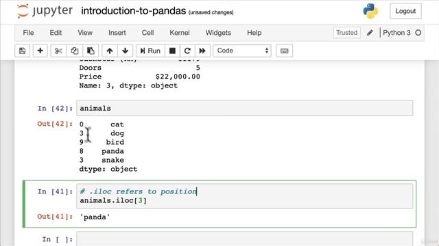 6.5 Selecting and Viewing Data with Pandas смотреть онлайн