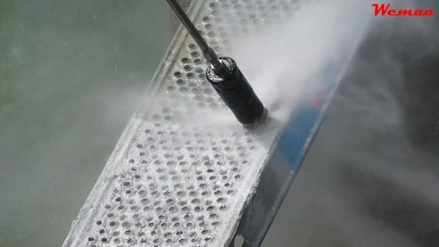 700 bar - mycie wysokociśnieniowe rusztowania / 700 bar - water jet scaffold cleaning смотреть онлайн