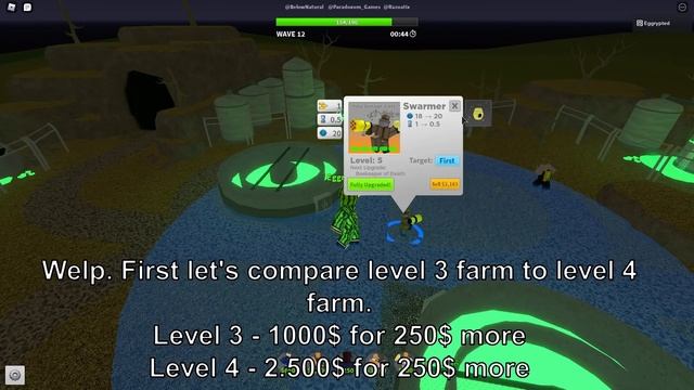 The BEST WAY TO FARM in Tower Defense Simulator смотреть онлайн