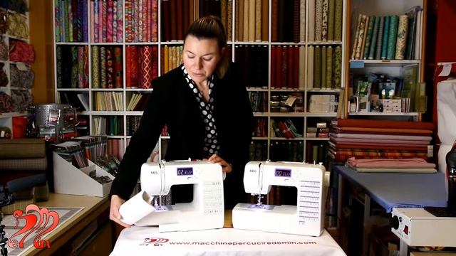 Recensione Macchina per cucire AEG 70X e AEG 75X смотреть онлайн