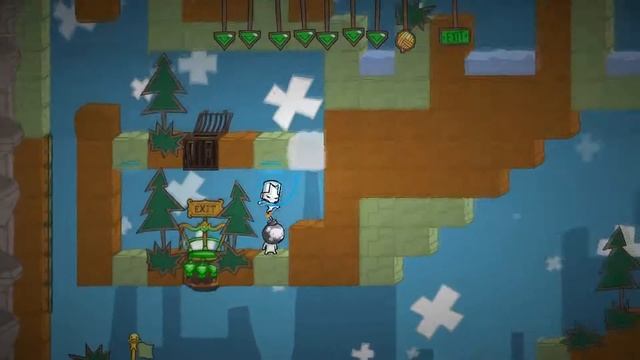 Прохождение BattleBlock Theater Серия 2 "Испытания на время" смотреть онлайн