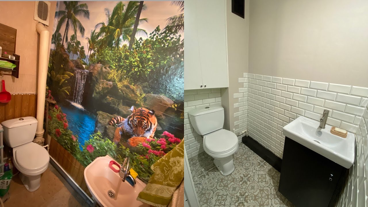 Бюджетный ремонт санузла своими руками смотреть онлайн