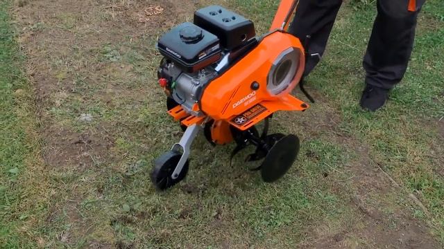 Обзор культиватор бензиновый Daewoo DAT 5055R смотреть онлайн