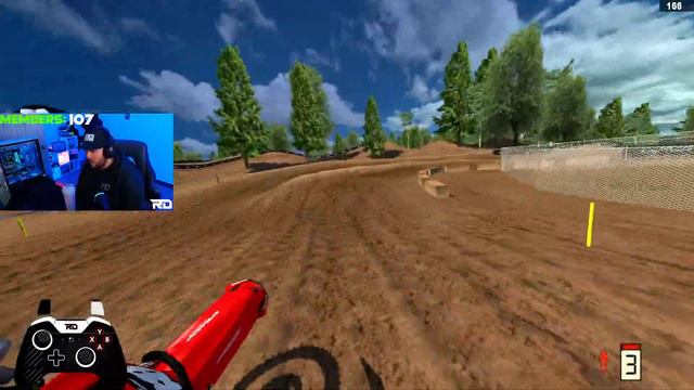RIDING MY NEW TRACK IN MX BIKES WITH VIEWERS! смотреть онлайн