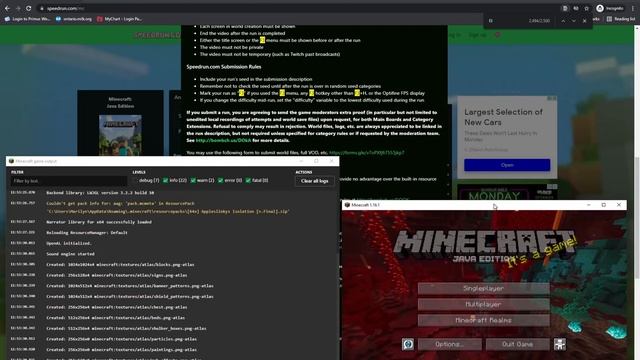 How To Know Your Coordinates WITHOUT USING F3! Minecraft Java смотреть онлайн
