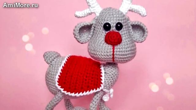 Амигуруми: схема Северный олень. Игрушки вязаные крючком - Free crochet patterns. смотреть онлайн