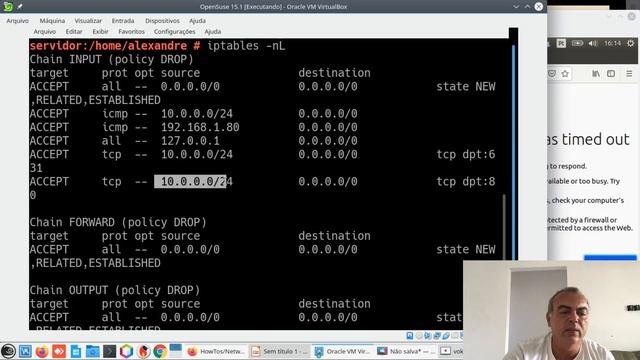 Vamos conversar ? iptables com exemplos práticos смотреть онлайн