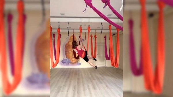 Акробатика на гамаке (Aerial Hammock Acrobatic)