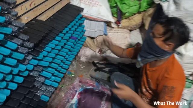 Making Hair Brush In Factory | Amazing Work Brush Making Process | #whatthework