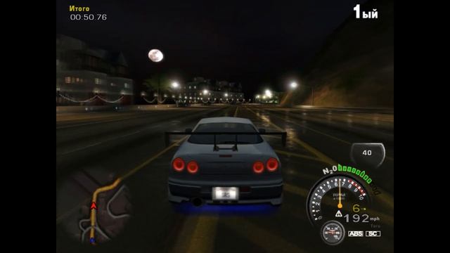 Финальная гонка и финальная заставка. Прохождение Street Racing Syndicate смотреть онлайн