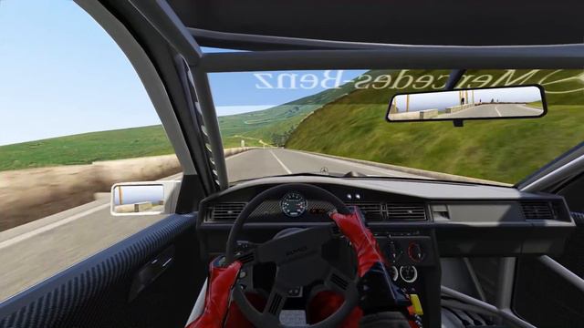 Marcedes Benz 190E EVO II - Monte Erice / Hill Climb Assetto Corsa смотреть онлайн