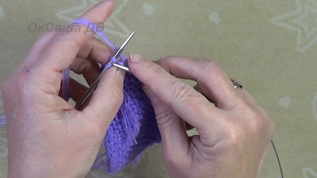 Повязка на голову "Солоха" ("Ушки") спицами. Вяжем с Оксаной Валерьевной. смотреть онлайн