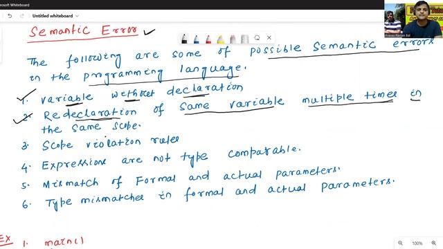 Semantic Analysis | Semantic Error (C48) смотреть онлайн