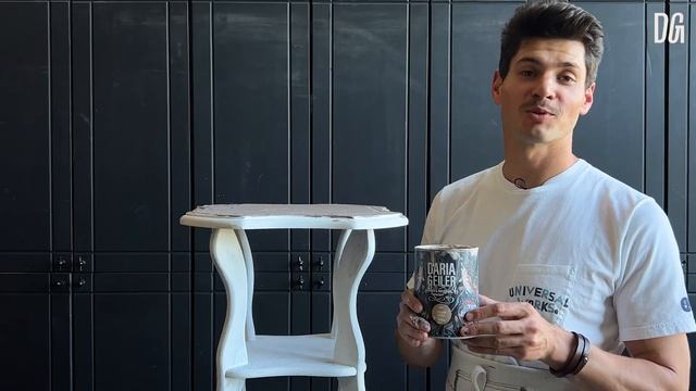как покрасить этажерку / мраморная краска Daria Geiler Дарьи Гейлер/перекрасить мебель смотреть онлайн