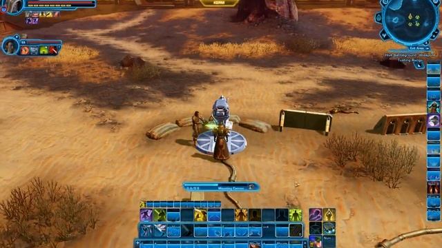 SWTOR - Colicoid War Games - Turrets Solo смотреть онлайн