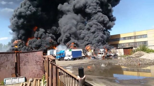 Пожар в Ярославле смотреть онлайн