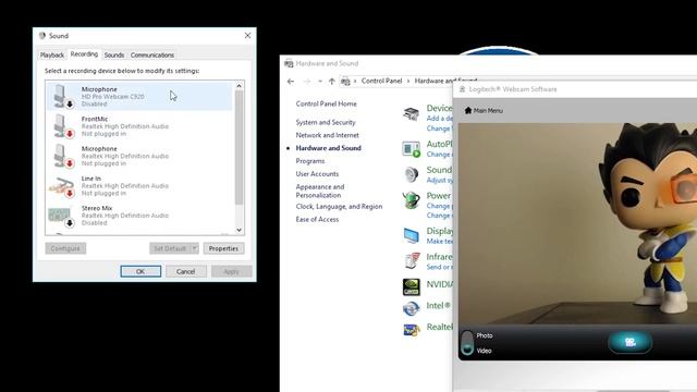 How to fix/change microphone for logitech webcam software смотреть онлайн