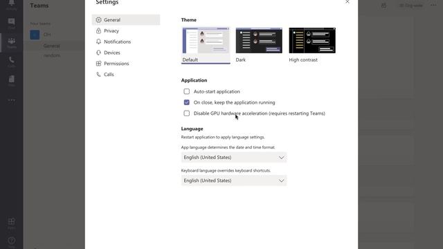 How To Disable GPU Hardware Acceleration In MS TEAMS?