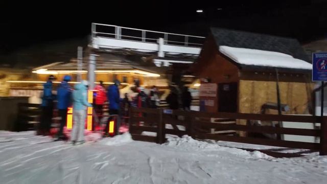 Oi-Qaragai Lesnaya Skazka. Очередные ночные катания в лесной сказке снятые на mavic mini в Алматы смотреть онлайн