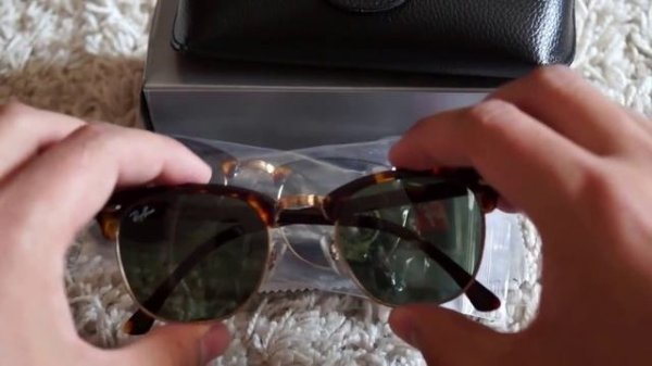 Очки Ray Ban RB3016 Clubmaster Обзор Как не купить подделку Ray Ban Clubmaster