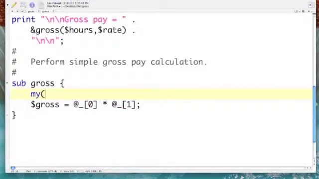 Perl lexical variables смотреть онлайн