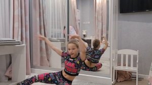 Гимнастика. Придумываем программу с танцем. Gymnastic, split, спорт, фитнес, шпагат.