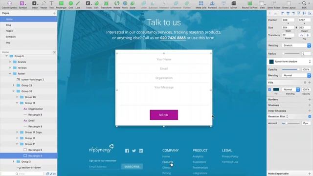 Design of nfpSynergy in Webflow смотреть онлайн
