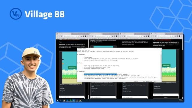 Village 88 Training - Multiplayer Flappy Bird By Christian V. смотреть онлайн