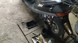 Honda Dio 27 Внезапно пропала компрессия. Ищем!