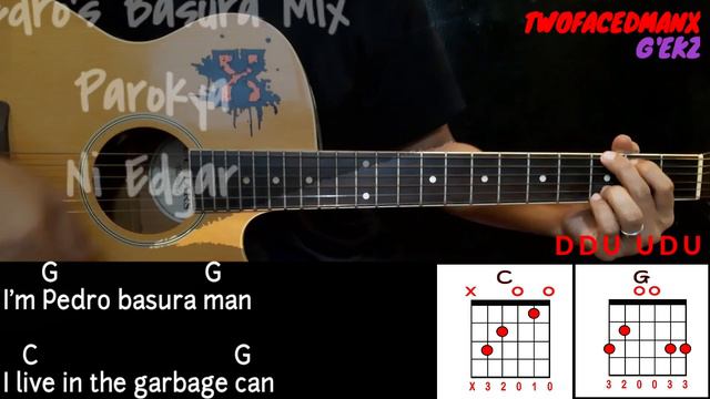 Pedro's Basura Mix - Parokya Ni Edgar (Guitar Cover With Lyrics & Chords) смотреть онлайн