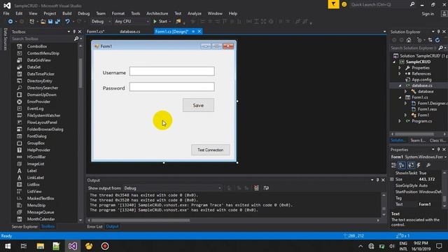 C# and MS SQL CRUD Part 1 смотреть онлайн
