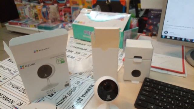 Wi-Fi Камера для дома и офиса - EZVIZ C1C смотреть онлайн