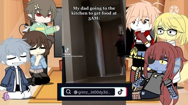 Undertale React to Random TikToks on my Phone // Gacha смотреть онлайн