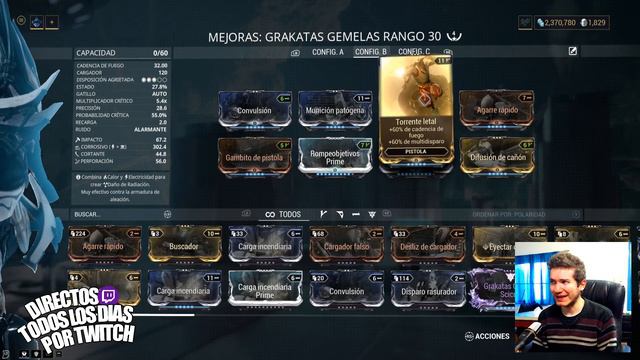Warframe Grakata Gemelas Build 2019 en Español смотреть онлайн