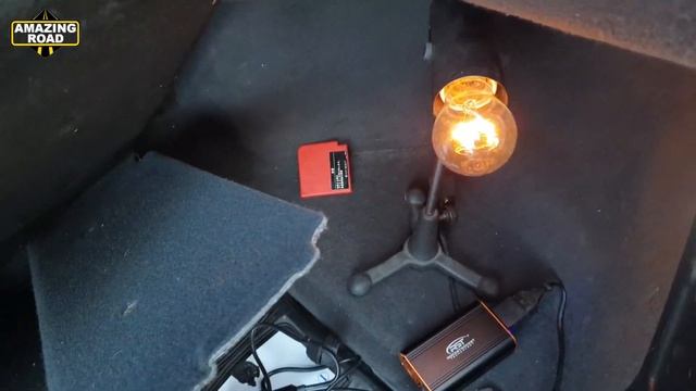 Compact Car Power Inverter 150W DC 12V To 110V With 2 USB 2.4A Review And Test