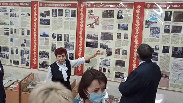 Уфа Гимназия №39 4 марта 2021 Экскурсия в школьный музей смотреть онлайн