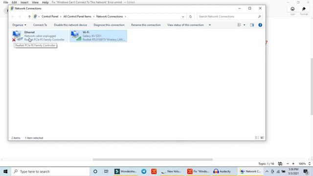 Fix “Windows Can’t Connect To This Network” Error - wifi connection problem windows 10 смотреть онлайн